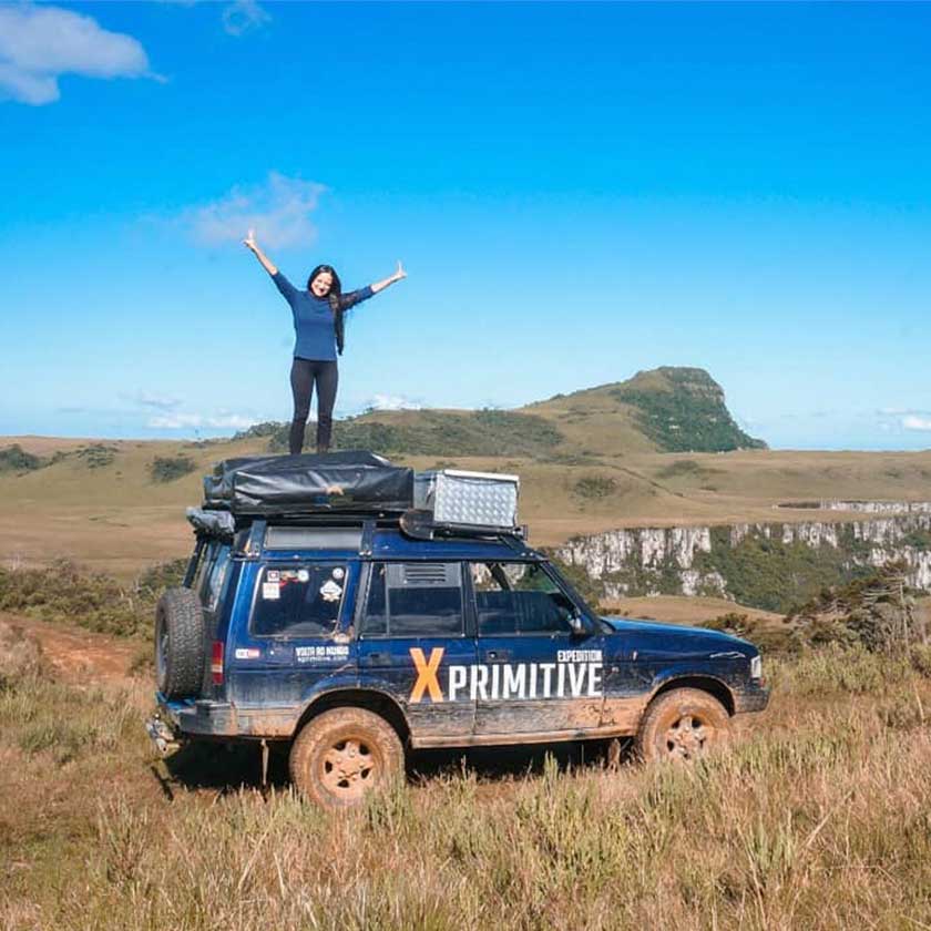 Priorizar os sonhos levou família de Jaraguá do Sul a viver no carro e  criar um camping na Serra Catarinense