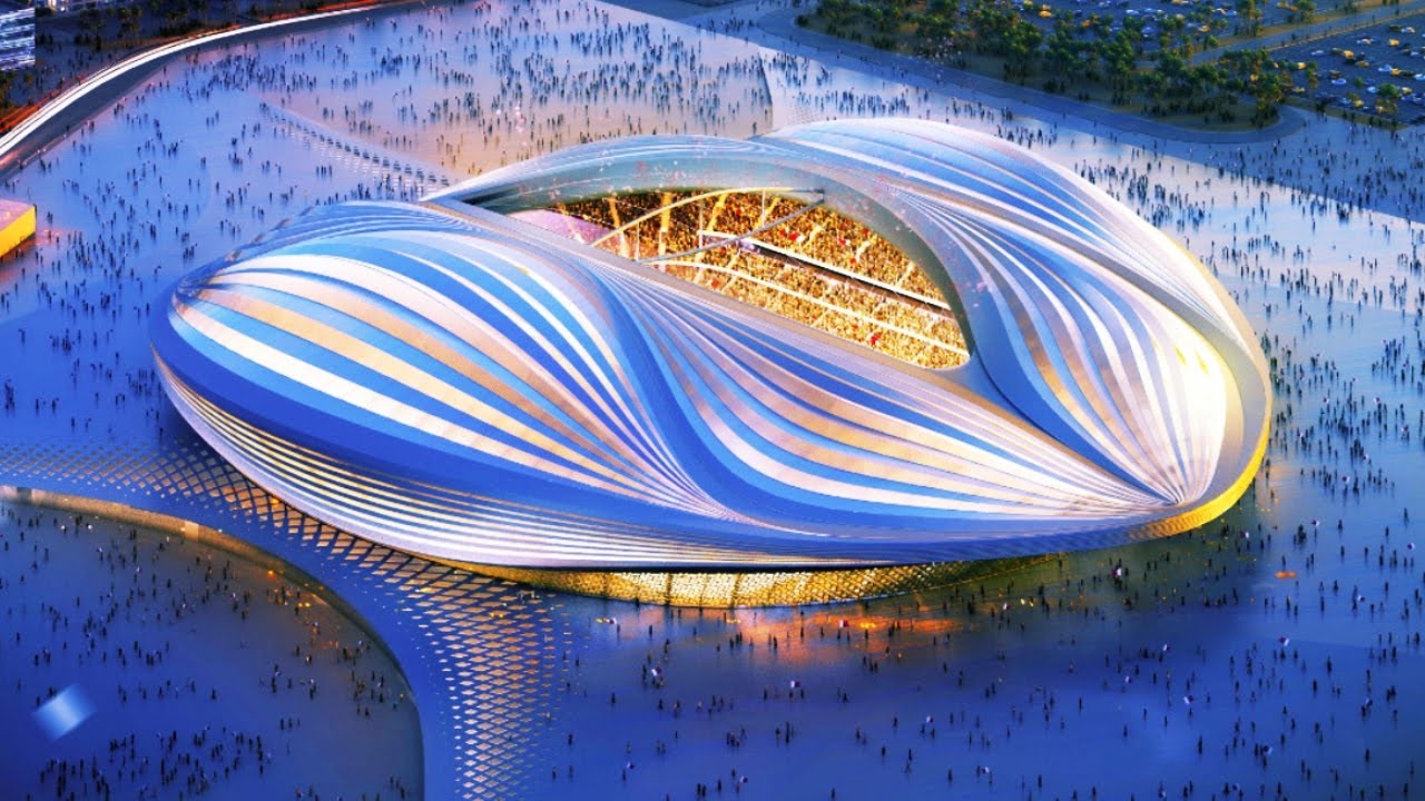 Copa do Mundo 2022: Os estádios com designs tecnológicos e futuristas que  vão te impressionar - Por Acaso